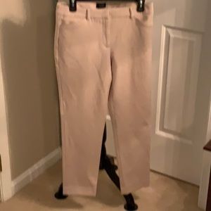 White House Black market tan pants